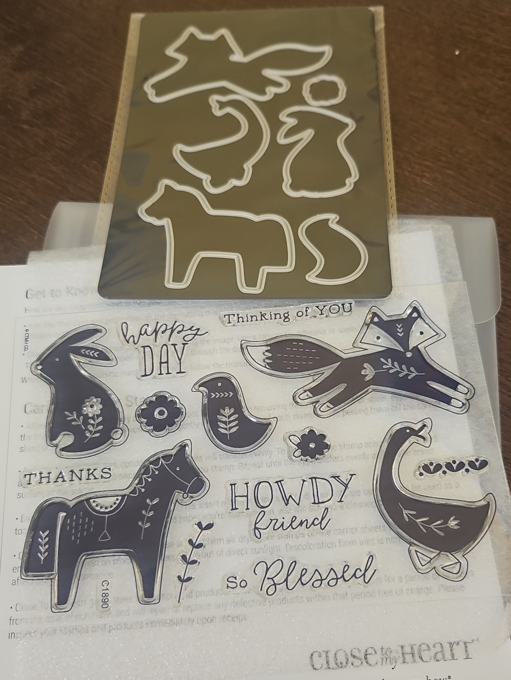 Close to My Heart Stamp & Thin Cuts - Hillside Cottage